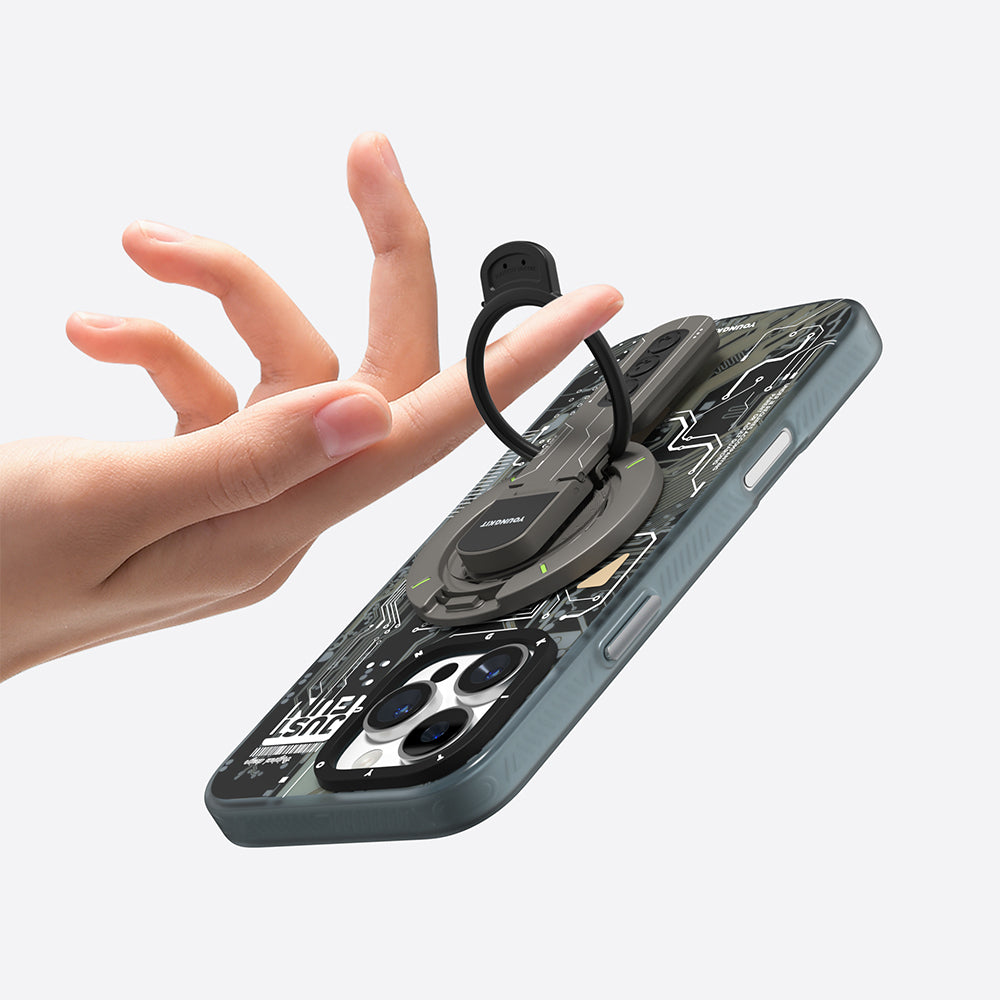 Youngkit Technology Serisi Telefon ve Tabletler için Magnetik Ring Stand Youngkit Technology Serisi Telefon ve Tabletler için Magnetik Ring Stand